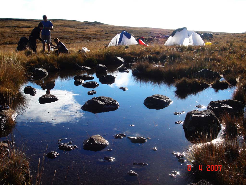 Camp and puddle morning 2nd day