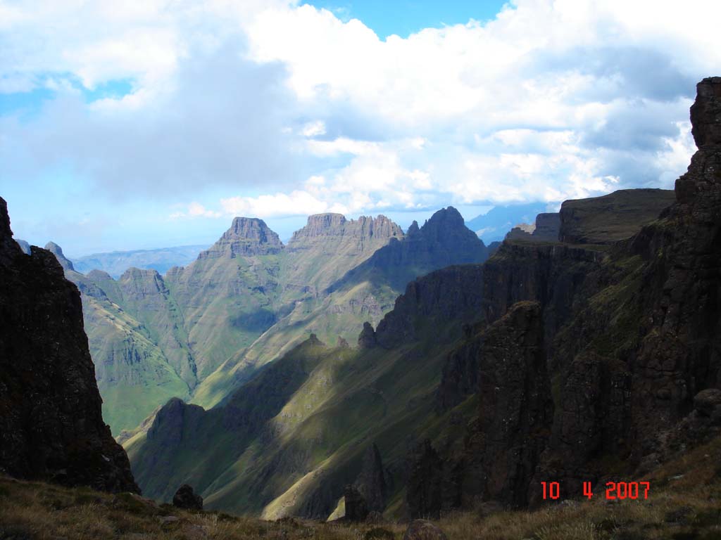 View from north saddle