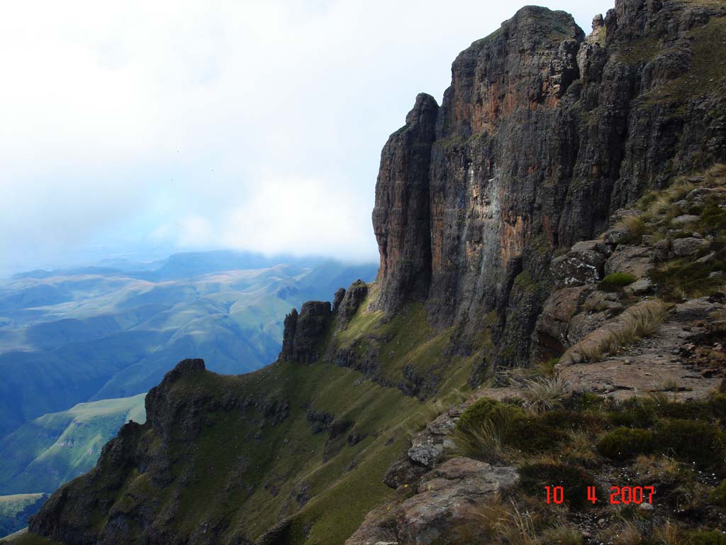 View from south saddle