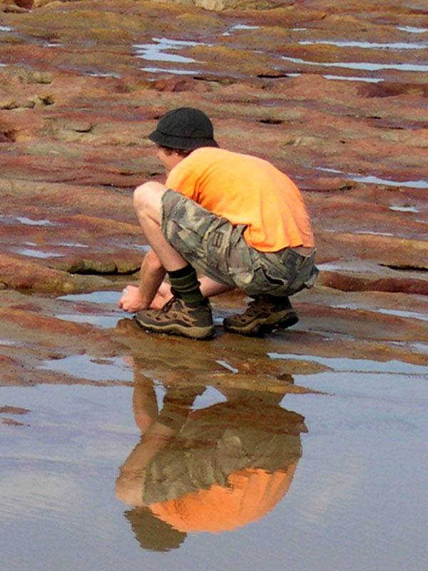 raj on the rocks